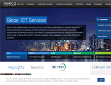 Tablet Screenshot of neeco.com